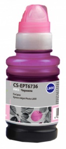 Чернила Cactus CS-EPT6736 T6736 светло-пурпурный 100мл для Epson L800/L810/L850/L1800