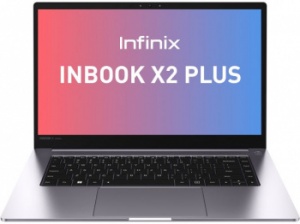 Ноутбук Infinix Inbook X2 Plus XL25 Core i3 1115G4 8Gb SSD256Gb Intel UHD Graphics 15.6" IPS FHD (1920x1080) Windows 11 Home 64 grey WiFi BT Cam (71008300756)